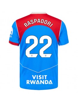 Muži Futbalové oblečenie Atletico Madrid Giacomo Raspadori #22 2025-26 Krátky Rukáv - Tretina